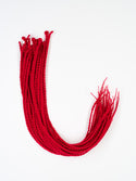 DreadLab - Box Braids Pre-Looped Senegalese Twists Single Ended (24"/ 60cm) Strong Red
