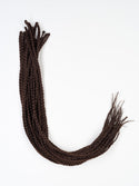 DreadLab - Box Braids Pre-Looped Senegalese Twists Single Ended (24"/ 60cm) Dark Brown