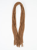 DreadLab - Double Ended Felted Merino Wool Dreadlocks (24"/ 60cm) Brown