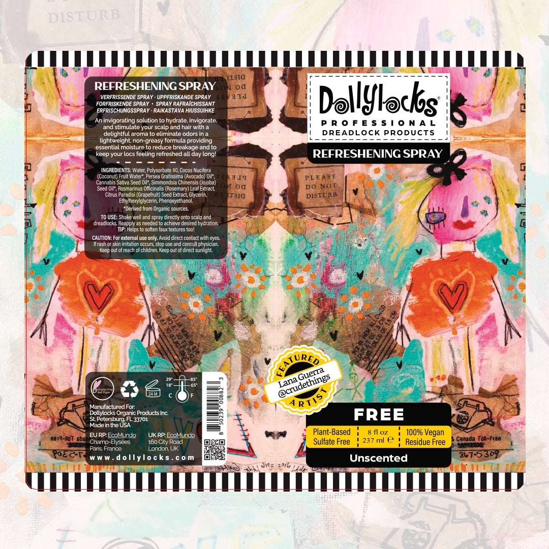 Dollylocks - Dreadlocks Refreshening Spray (8oz/237ml)