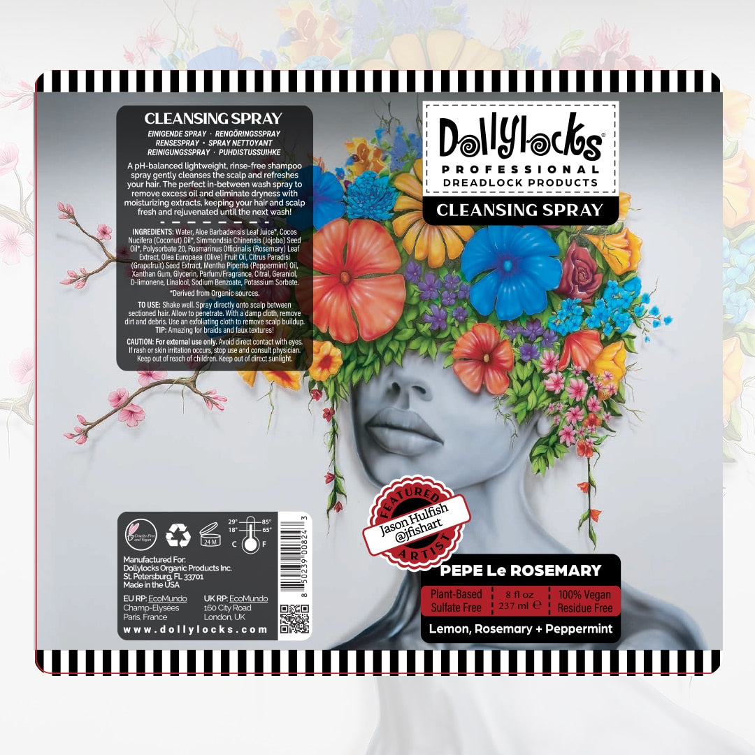 Dollylocks - Liquid Dreadlocks Cleansing Spray (8oz/237ml)