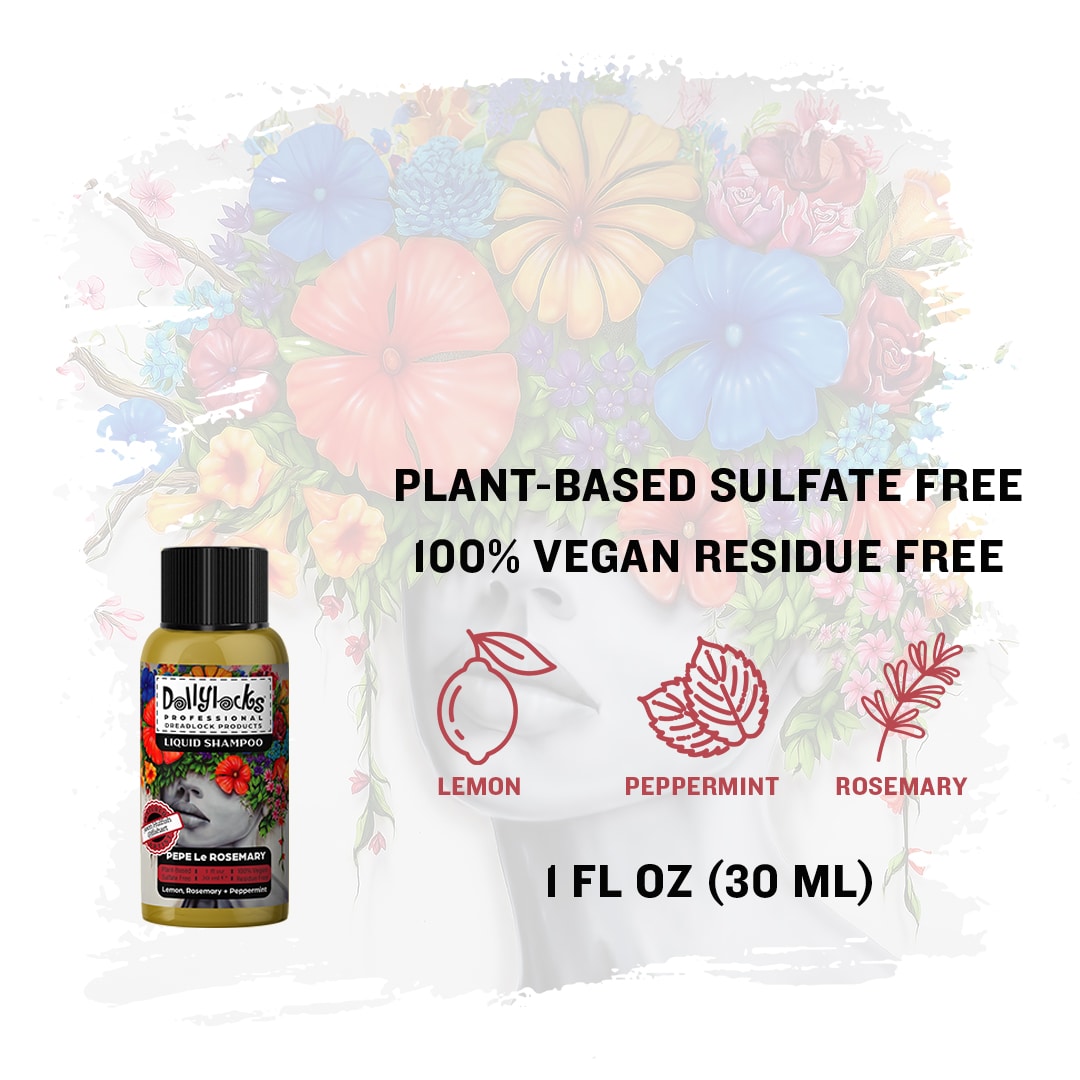 Dollylocks - Liquid Dreadlocks Shampoo Trial Size (1oz/30ml)
