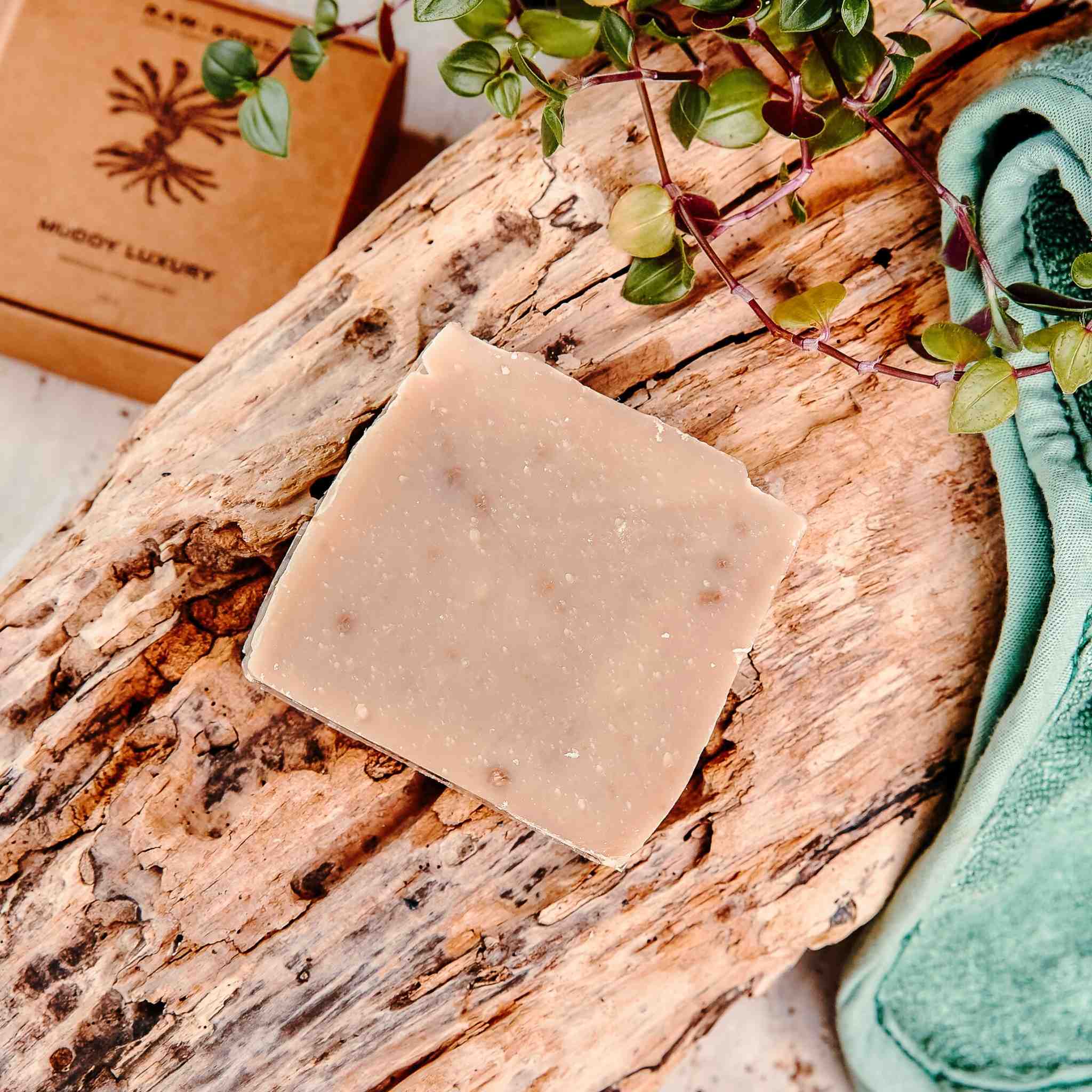 Raw Roots - Dreadlocks Soap Shampoo Bar - Muddy Luxury (120gm)