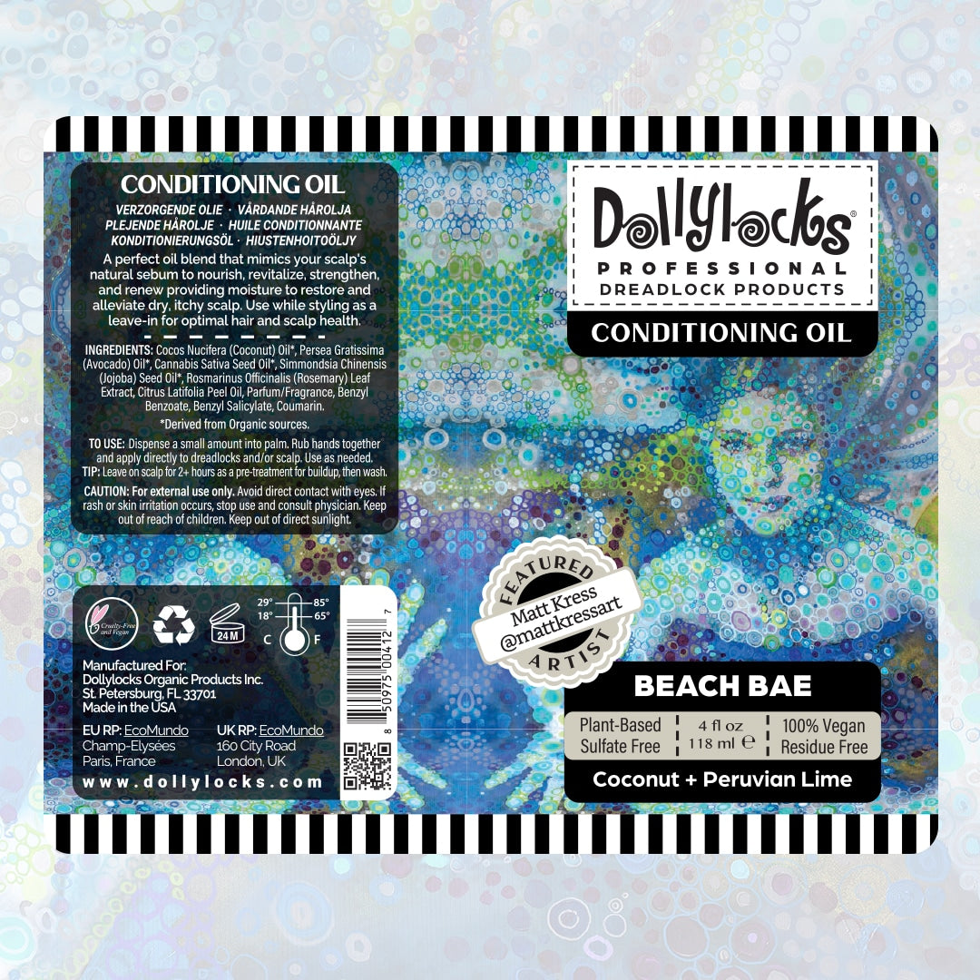 Dollylocks - Dreadlocks Conditioning Oil (4oz/118ml)