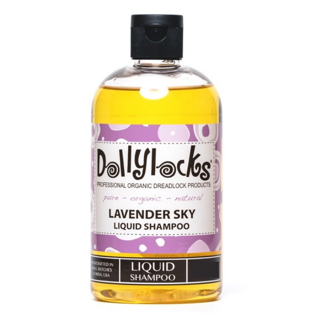 Dollylocks - Liquid Dreadlocks Shampoo - Lavender Sky (16oz/473ml)