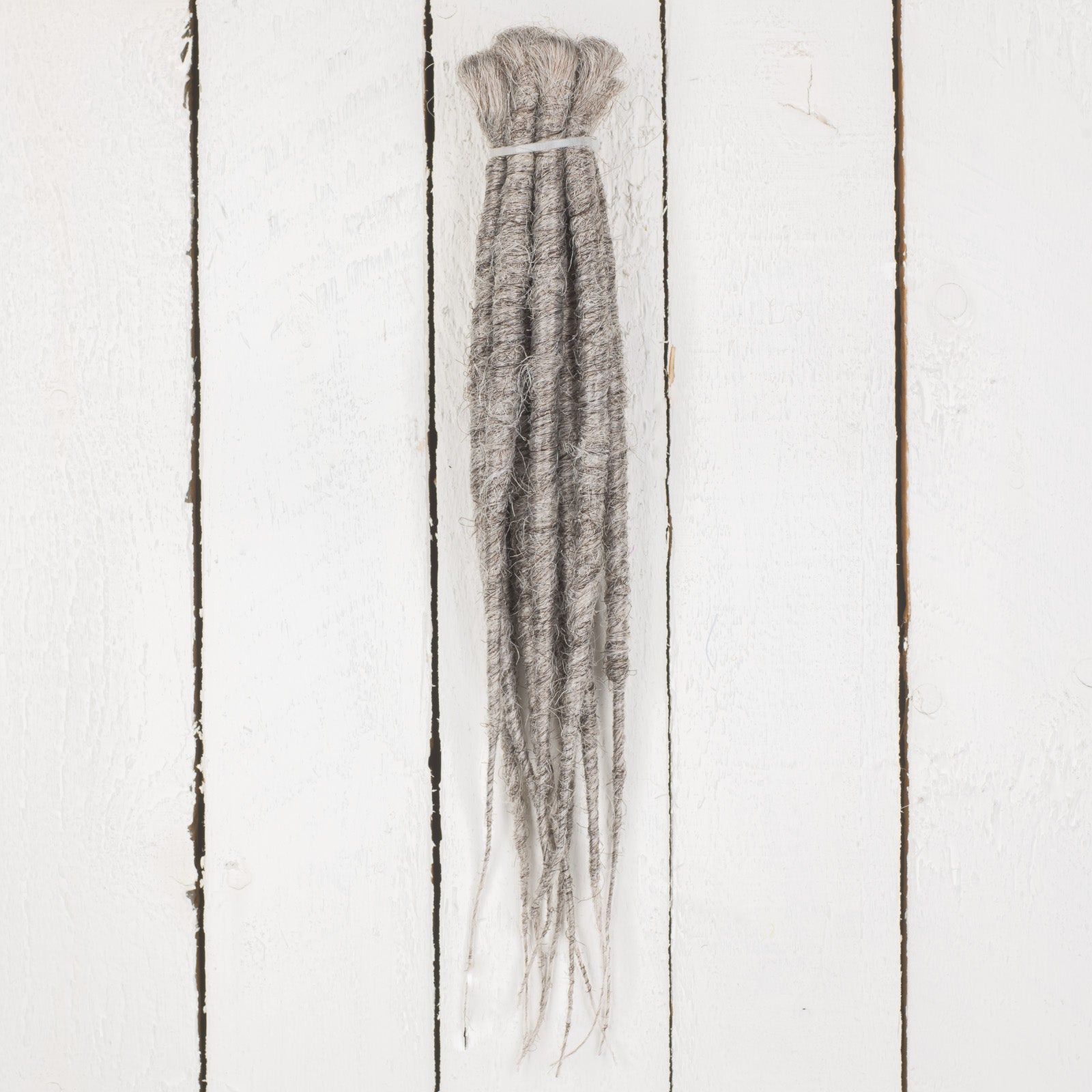 DreadLab - Short Single Ended Synthetic Dreadlocks (10 Pack) Backcombed Extensions