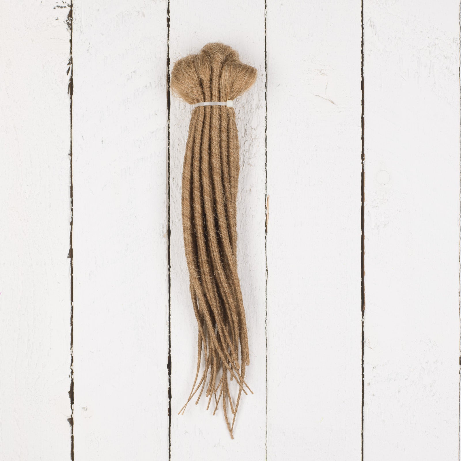DreadLab - Short Double Ended Synthetic Dreadlocks (10 Pack) Backcombed Extensions