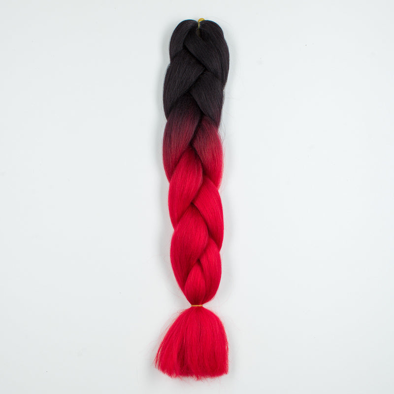DreadLab - Synthetic Jumbo Braid Hair Two Tone Ombre (24"/60cm)