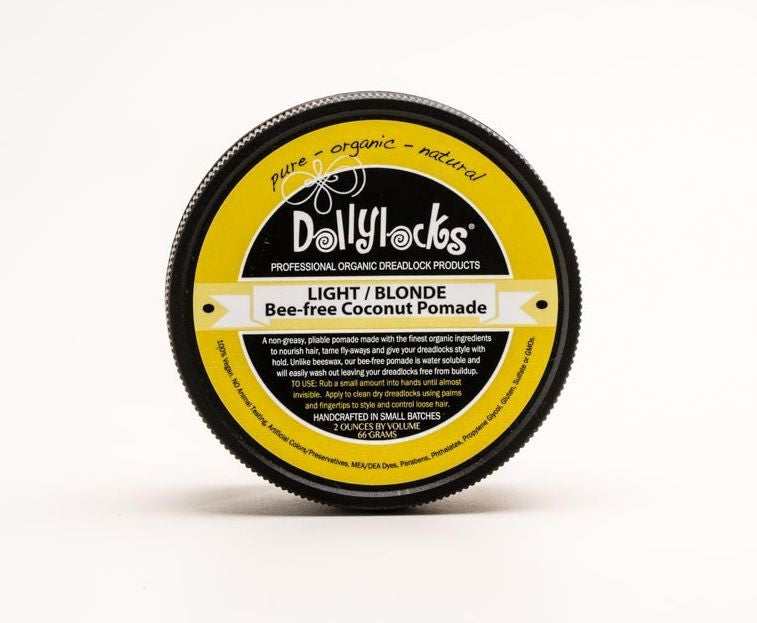 Dollylocks - Dreadlocks Pomade - 'Beeswax Alternative' (Light/Blonde 2oz/66g)