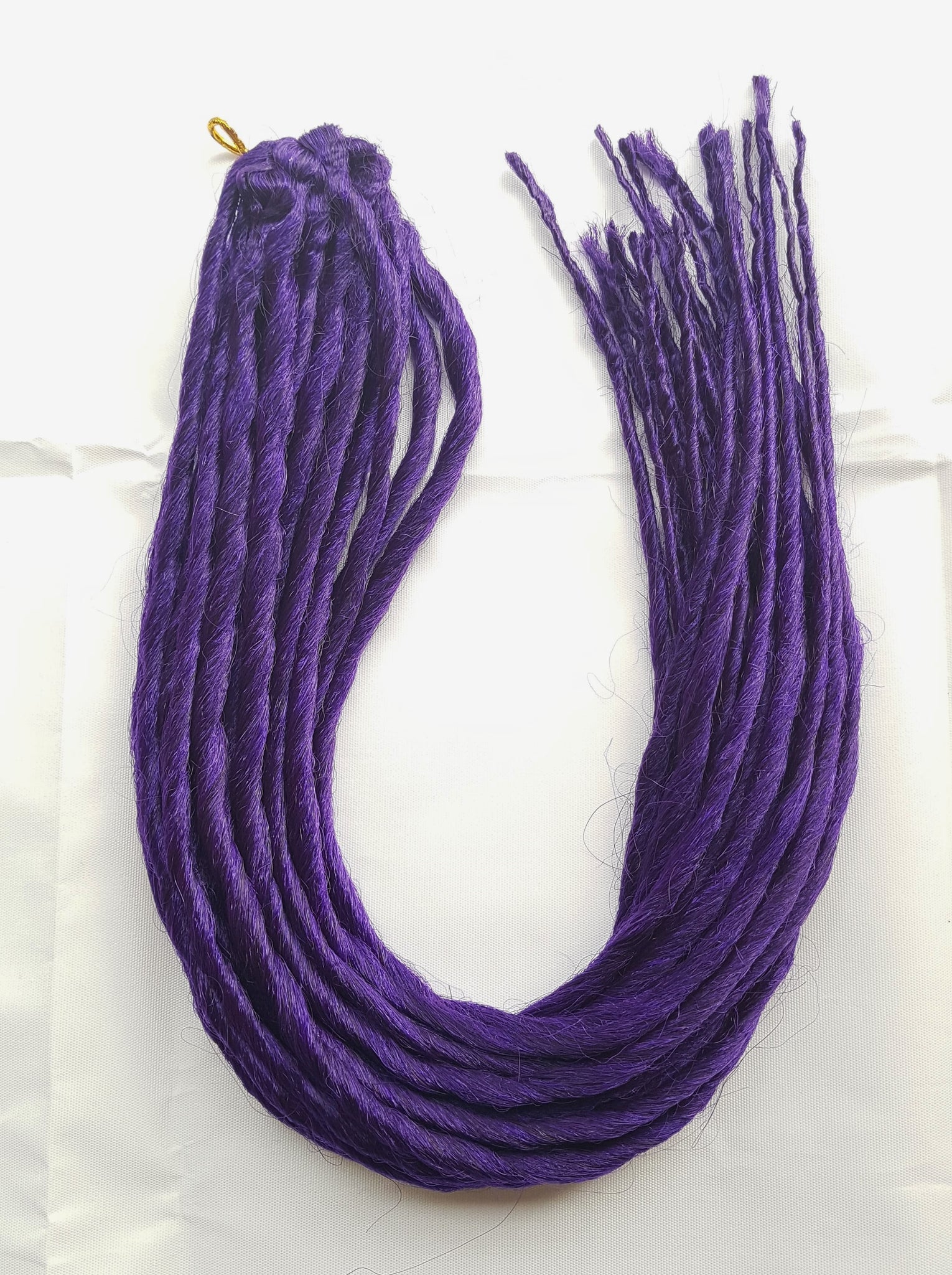 Elysee Star - #Dark Purple Synthetic Dreadlocks (Double Ended) (10 Pack)