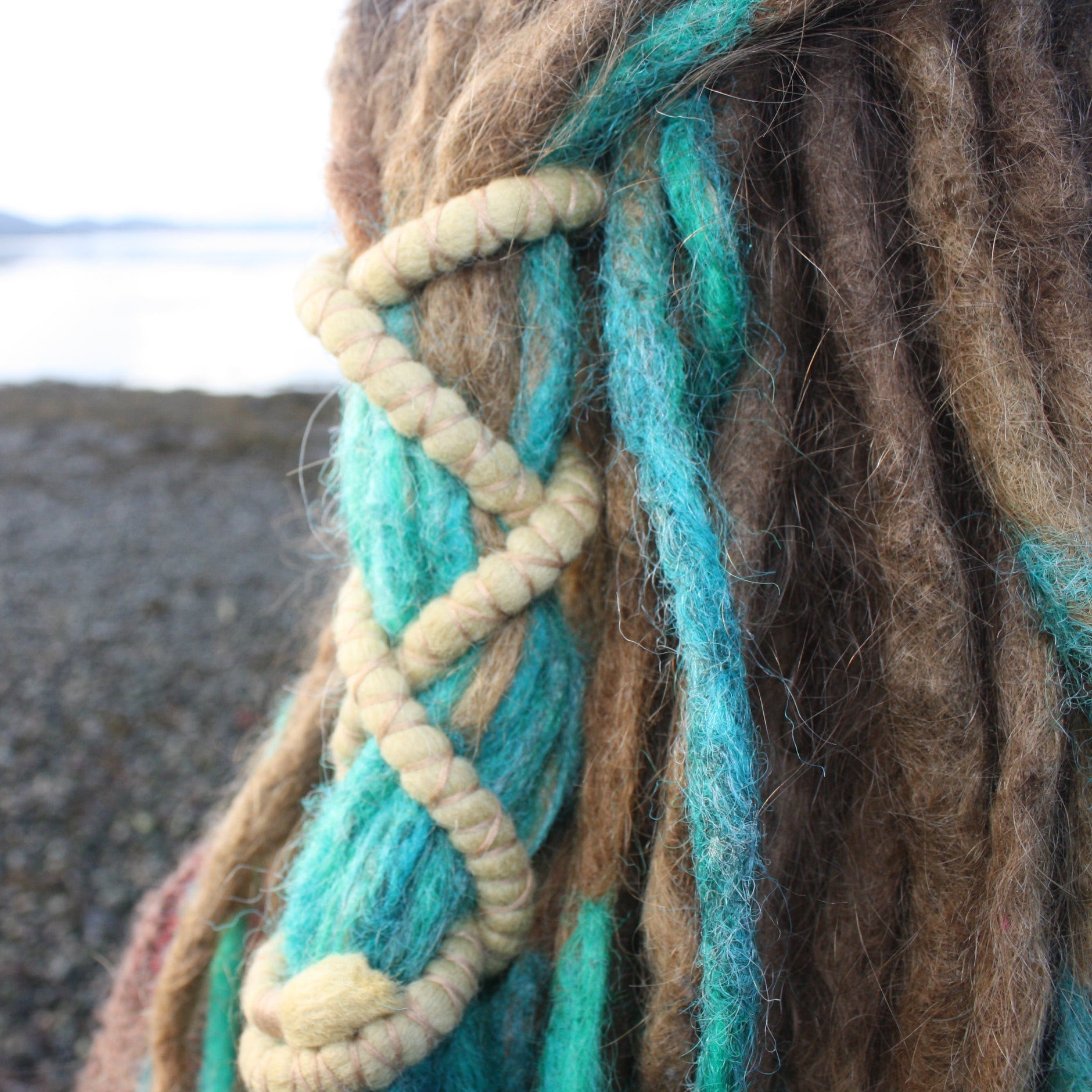 DreadLab - Bendable Spiral Dread Ties  (Felted Merino Wool)