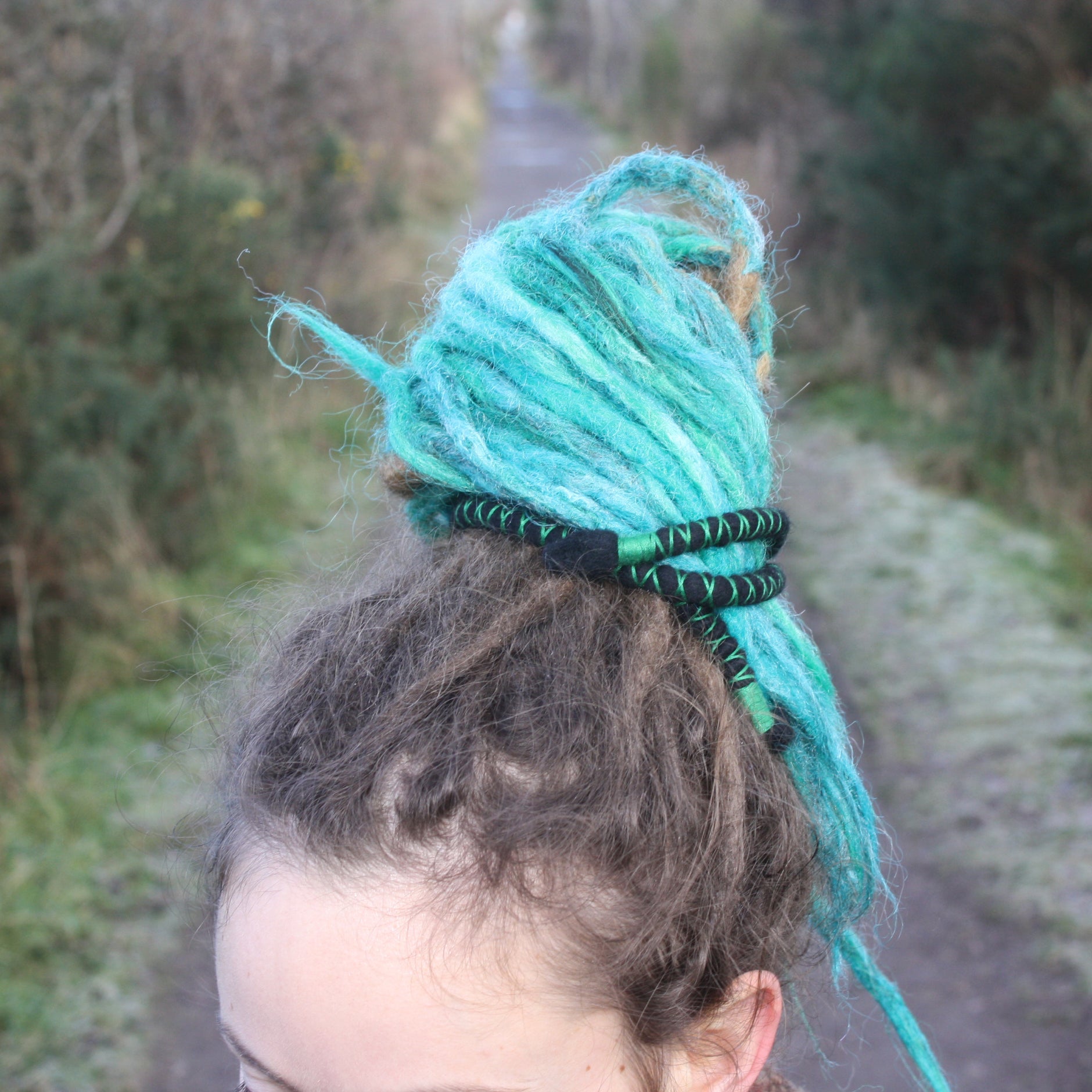 DreadLab - Bendable Spiral Dread Ties  (Felted Merino Wool)