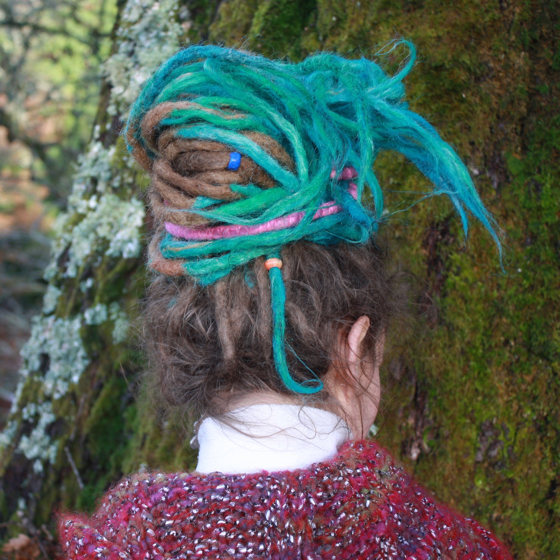 DreadLab - Bendable Spiral Dread Ties  (Felted Merino Wool)