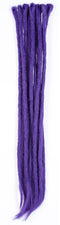 DreadLab - Single Ended Synthetic Dreadlocks (Pack of 10) Crochet Extensions Purple