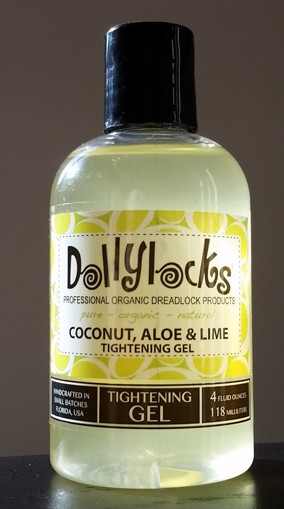 Dollylocks - Dreadlocks Tightening Gel  Coconut, Aloe & Lime (4oz/118ml)