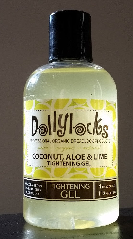 Dollylocks - Dreadlocks Tightening Gel Coconut, Aloe & Lime (4oz/118ml)