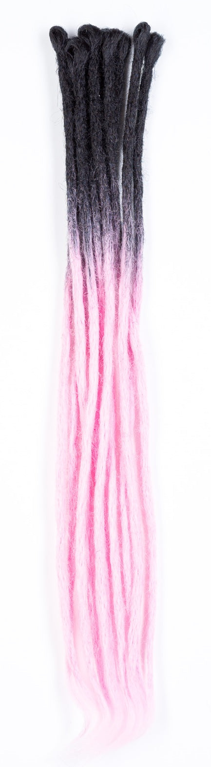 DreadLab - Single Ended Synthetic Dreadlocks (Pack of 10) Ombre Crochet Extensions