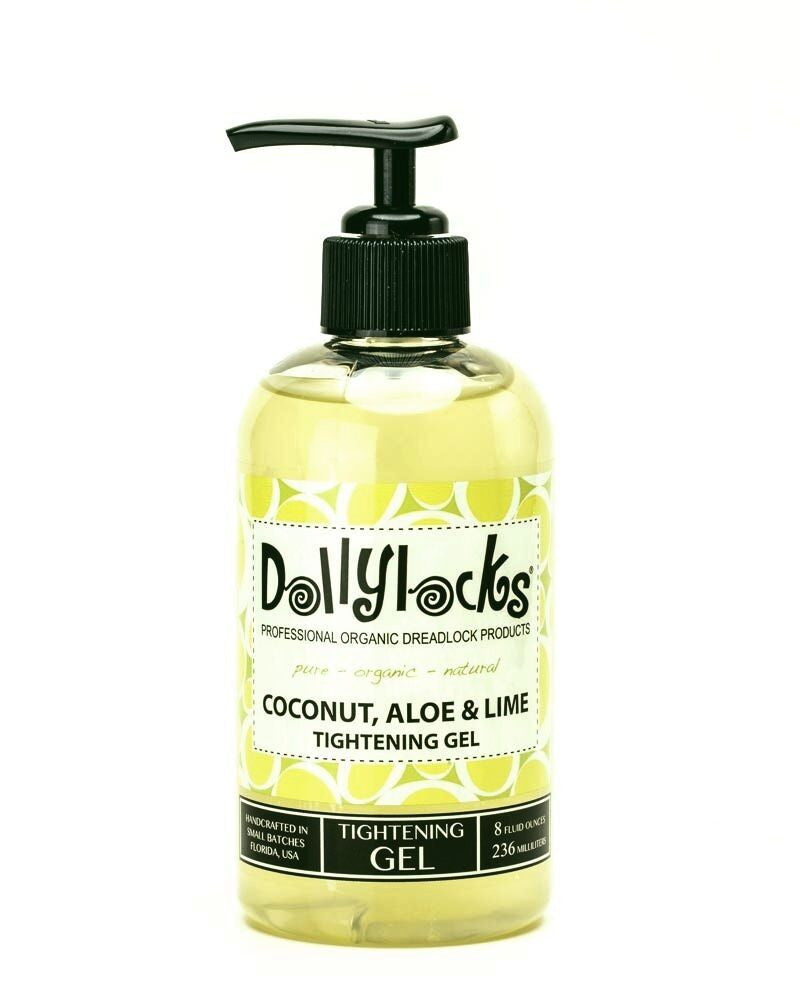 Dollylocks - Dreadlocks Tightening Gel Coconut, Aloe & Lime (8oz/236ml)