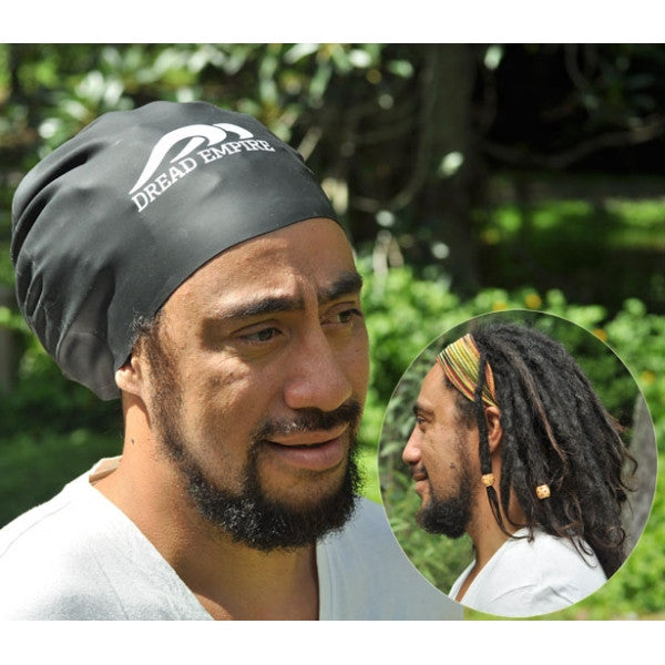 Dread Empire - Large Swim Cap (Black) Dreadlocks / Braids / Weaves / Extensions