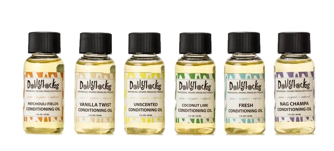 Dollylocks - Dreadlocks Conditioning Oil Travel Size Set (6x 1oz)