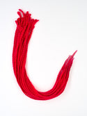 DreadLab - Box Braids Pre-Looped Senegalese Twists Single Ended (24"/ 60cm) Red