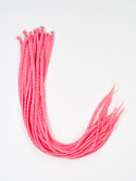 DreadLab - Box Braids Pre-Looped Senegalese Twists Single Ended (24"/ 60cm) Pink