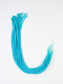DreadLab - Box Braids Pre-Looped Senegalese Twists Single Ended (24"/ 60cm) Light Blue