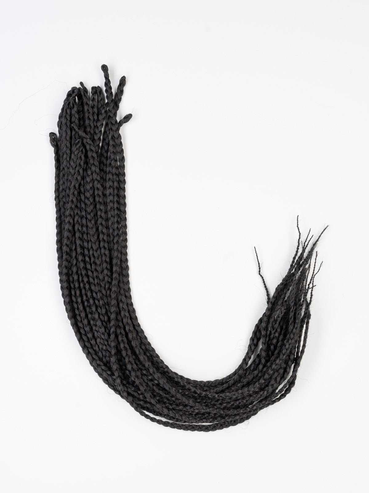 DreadLab - Box Braids Pre-Looped Senegalese Twists Single Ended (24"/ 60cm) Black