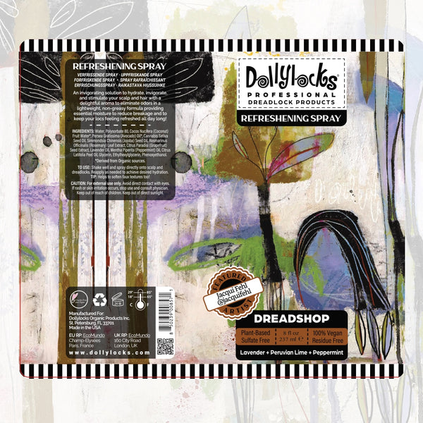 Dollylocks - Dreadlocks Refreshening Spray (8oz/237ml)