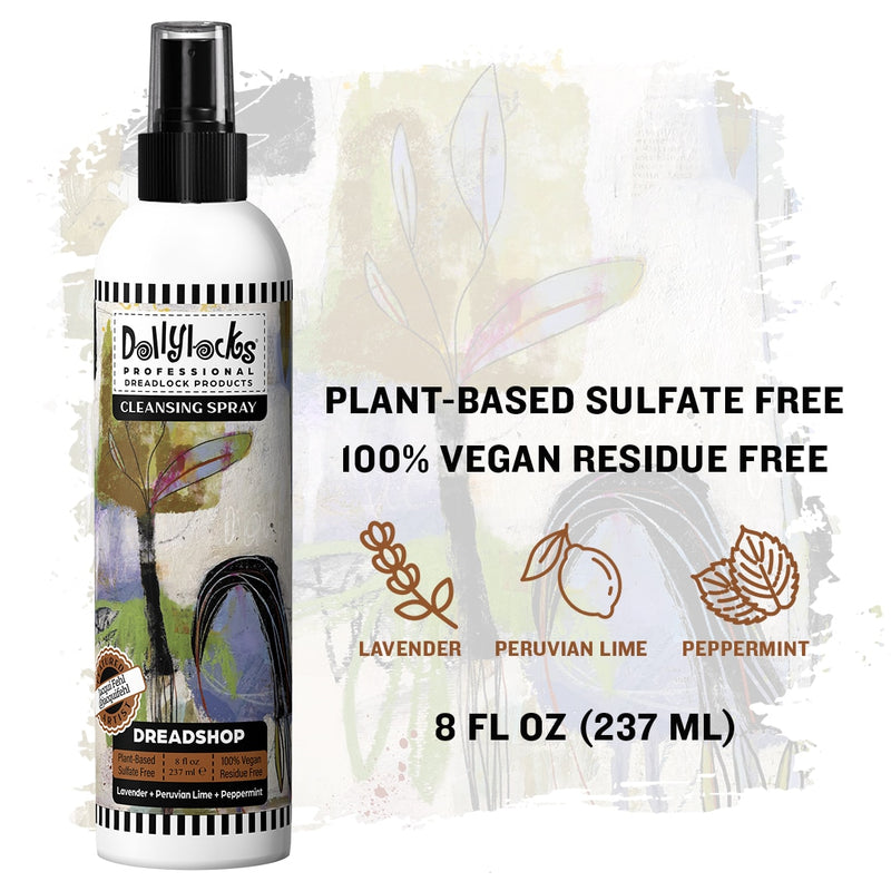 Dollylocks - Liquid Dreadlocks Cleansing Spray (8oz/237ml)
