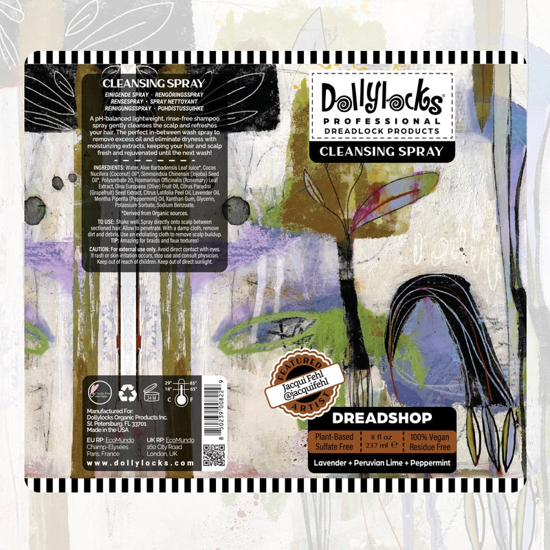 Dollylocks - Liquid Dreadlocks Cleansing Spray (8oz/237ml)