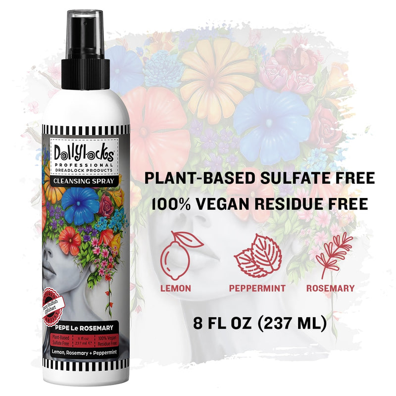 Dollylocks - Liquid Dreadlocks Cleansing Spray (8oz/237ml)