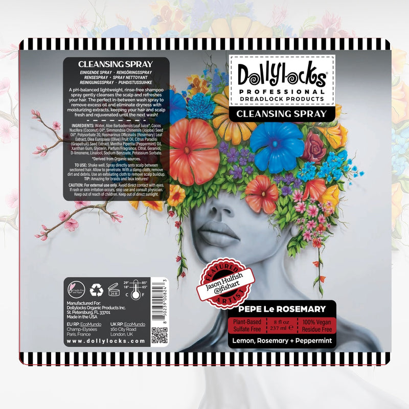 Dollylocks - Liquid Dreadlocks Cleansing Spray (8oz/237ml)