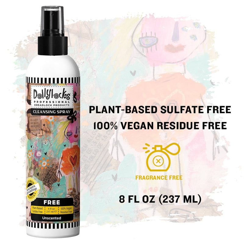Dollylocks - Liquid Dreadlocks Cleansing Spray (8oz/237ml)