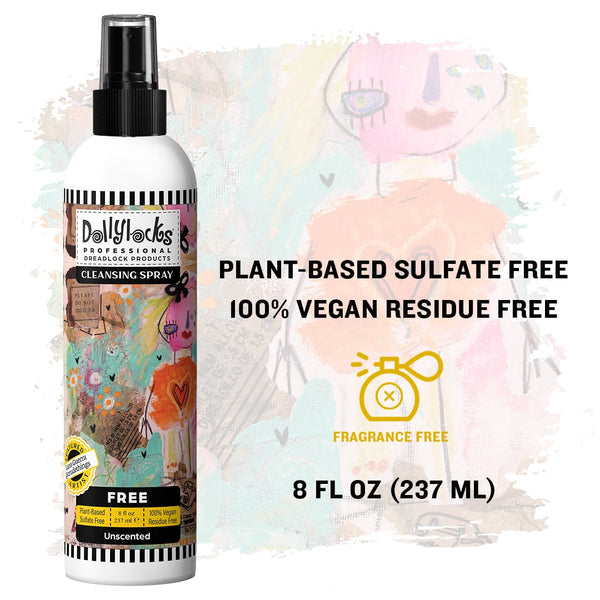 Dollylocks - Liquid Dreadlocks Cleansing Spray (8oz/237ml)