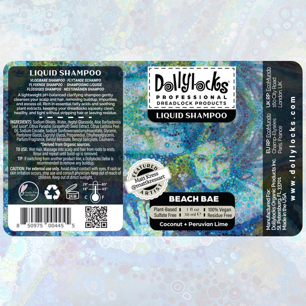 Dollylocks - Liquid Dreadlocks Shampoo Trial Size (1oz/30ml)