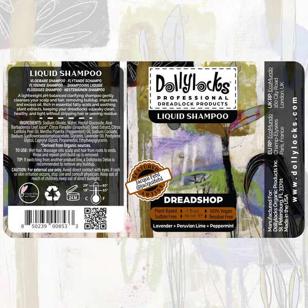 Dollylocks - Liquid Dreadlocks Shampoo Trial Size (1oz/30ml)