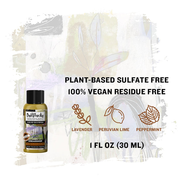 Dollylocks - Liquid Dreadlocks Shampoo Trial Size (1oz/30ml)