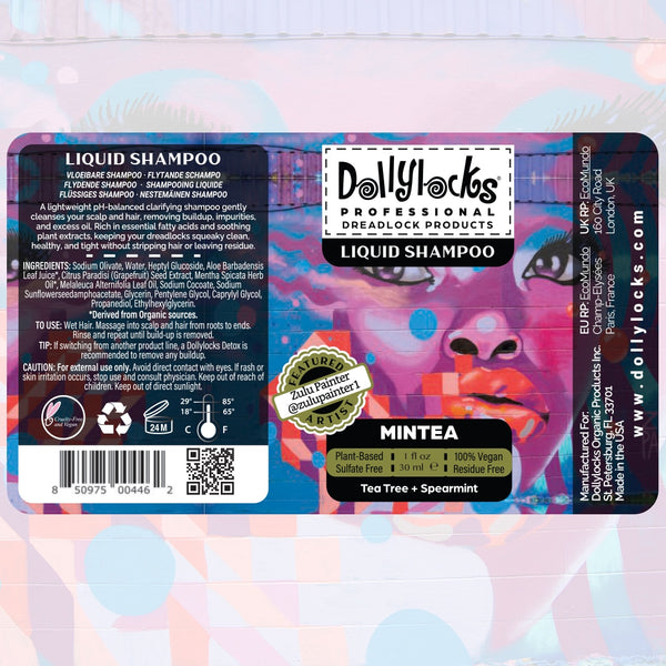 Dollylocks - Liquid Dreadlocks Shampoo Trial Size (1oz/30ml)