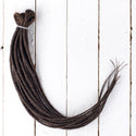 DreadLab Double Ended Dreadlock Extensions Dark Brown