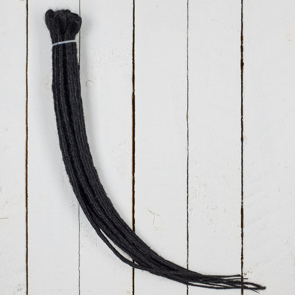 DreadLab - Single Ended Synthetic Dreadlocks (Pack of 10) Backcombed Extensions