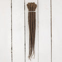 Dreadlab Single Ended Synthetic Dreads Short Brown