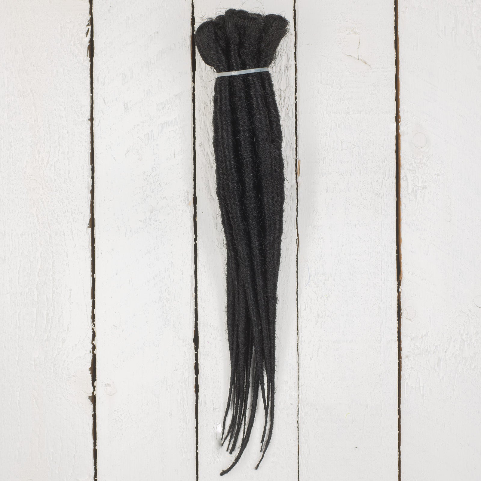 Dreadlab Single Ended Synthetic Dreads Short Black