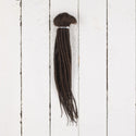 Dreadlab Double Ended Synthetic Dreads Short Dark Brown