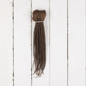 Dreadlab Double Ended Synthetic Dreads Short Brown