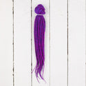 Dreadlab Double Ended Synthetic Dreads Short Fuchsia Blue