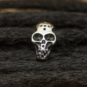 DreadLab - Stainless Steel Skull Dread Beads Silver Colour