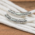 DreadLab - Metal Curved Tunnel Dread Beads Silver Colour