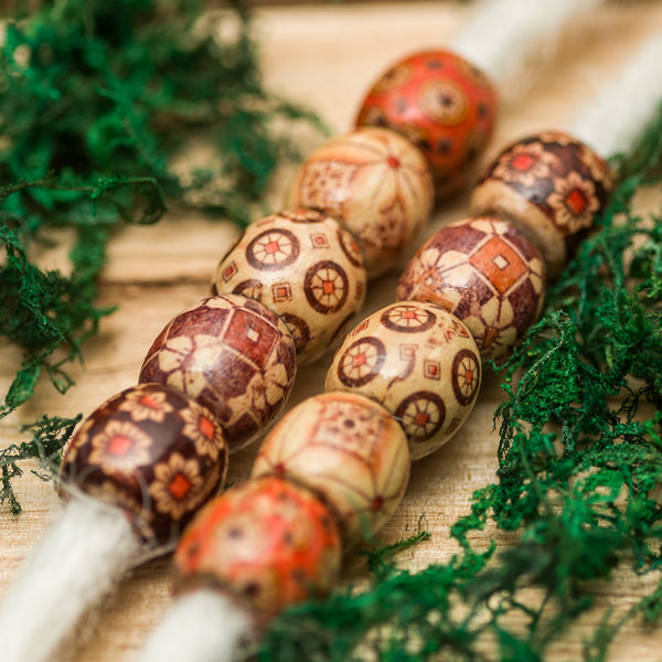 DreadLab - Wood Barrel Dread Beads Mixed Pack