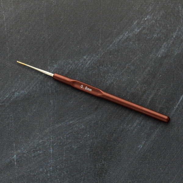 DreadLab - DreadLocks Crochet Hook Coffee Colour (Many Sizes)
